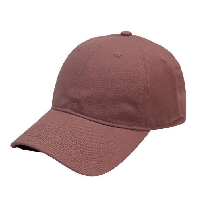 Plain Cotton Baseball Cap Snapback for Men - Classic 6 Panel Adjustable Sport Casual Sun Visor Hat