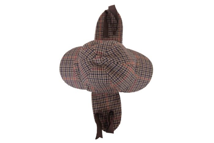 Deerstalker Hat Mens Deerstalker Sherlock Holmes Cap Herringbone