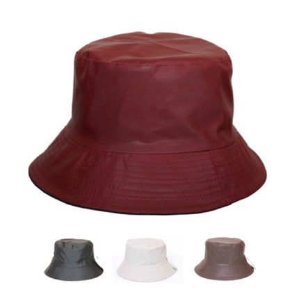 Waterproof Bucket Rain Hat for Men and Women, Reversible and Foldable, Lightweight and Breathable, Wide Brim Bucket Hat, Inner Lining, Wide Brim Hat