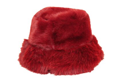 Winter Faux Warm Bucket Hat Winter Hat, Unisex Warm Fleece Lined Bucket, Women Faux winter hat