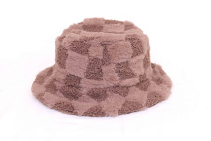 Winter Bucket Hat Winter Hat, Unisex Warm Fleece Lined Bucket, Women Faux winter hat