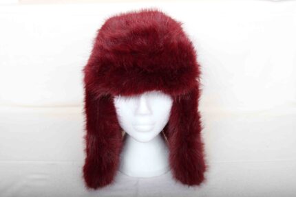 Russain Winter Full Long Far Hat Winter Hat, Unisex Warm Fleece Lined Bucket, Unisex Faux winter hat
