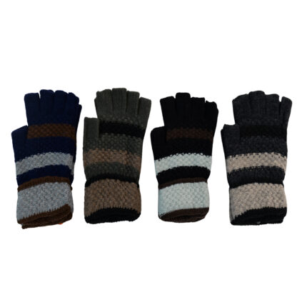 Plain Multi Color Unisex's Winter Gloves - Men's Women Fleece Lined, Soft, Warm Thermal, Daily Driving, Running,  Daily work, Cycling Gloves