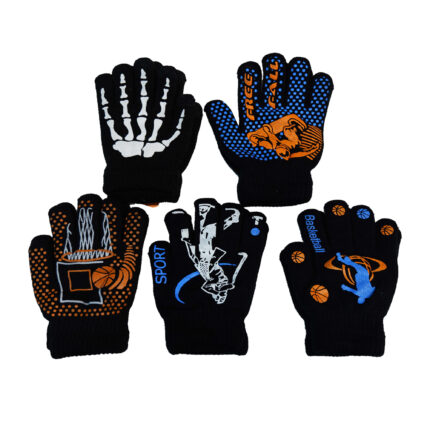 Kids's Strong Comfort Wind Proof Winter Gloves - Kid's Soft, Warm Leather, Daily Running , Playing ,  Daily work, Cycling Gloves