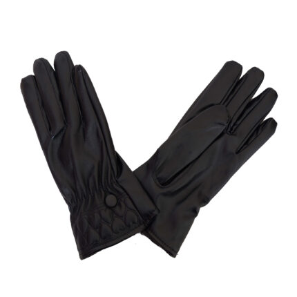 Winter Gloves -Leather Style, Soft, Warm Thermal, Water Proof Winter Warm Thick Fluffy inside Gloves - Daily Driving, Running, Cycling Gloves