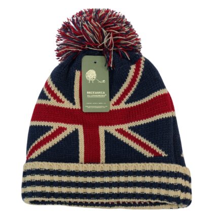Women England Flag Plain Best Fabric  Warm winter Cap Unisex Beanie Skull Cap Long Baggy Hip-Hop Winter Hat