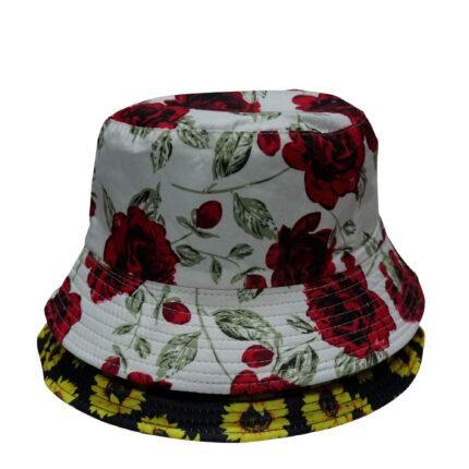 Panda Bucket Cappello Da Pescatore Reversibile – Stampa Panda – Taglia Unica 58cm – Per Ragazze E Ragazzi