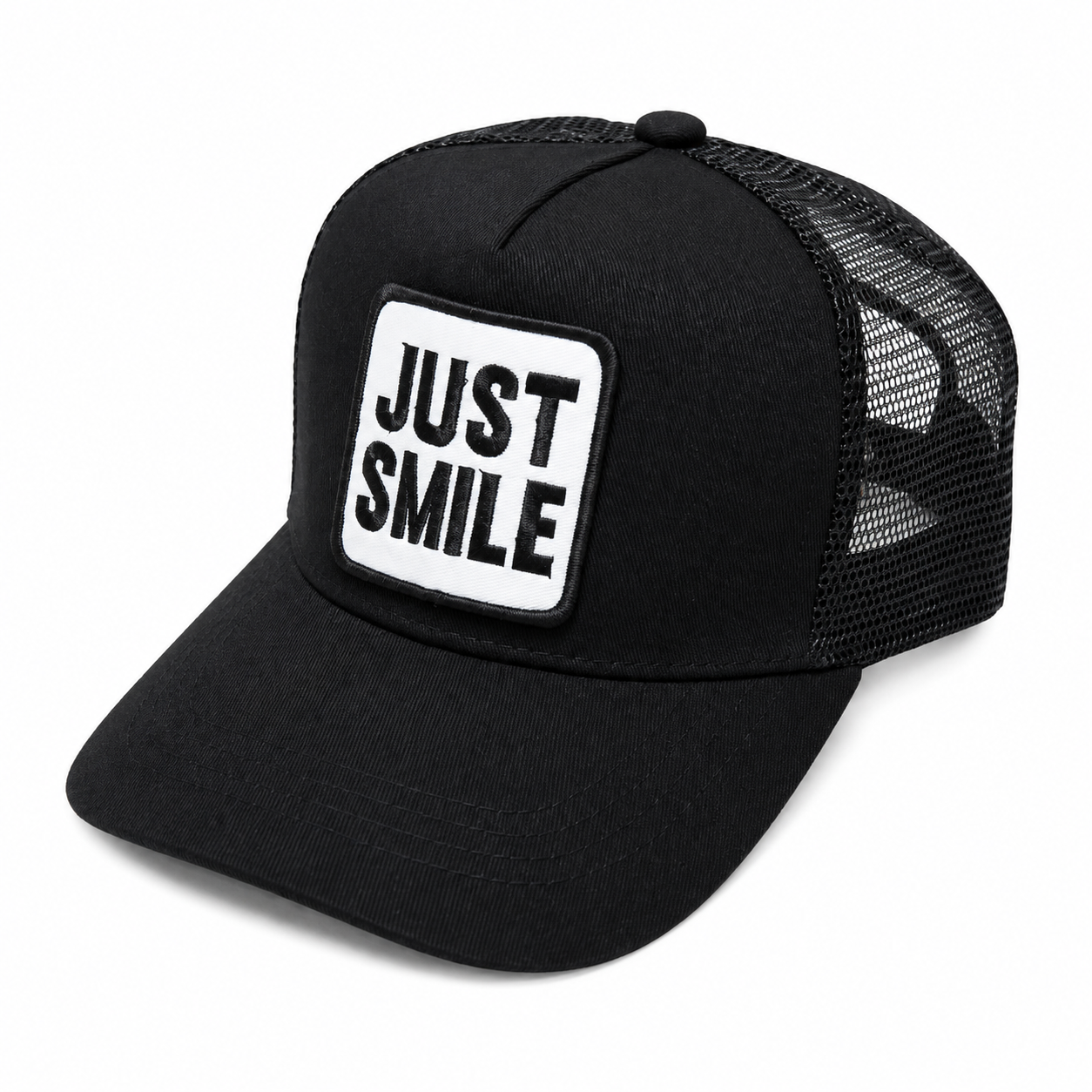 JUST SMILE Trucker Baseball Cap